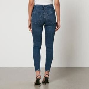Good American Good Legs Raw Edge‎ Skinny Jeans - Size 0/25